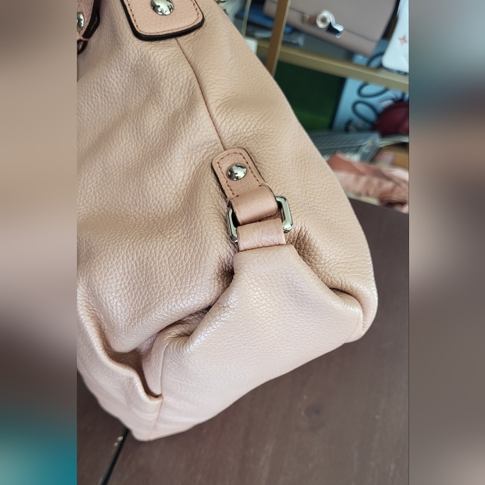 Coach Pink Pearl Brooke Bag 17165 Hobo - Picture 5 of 9